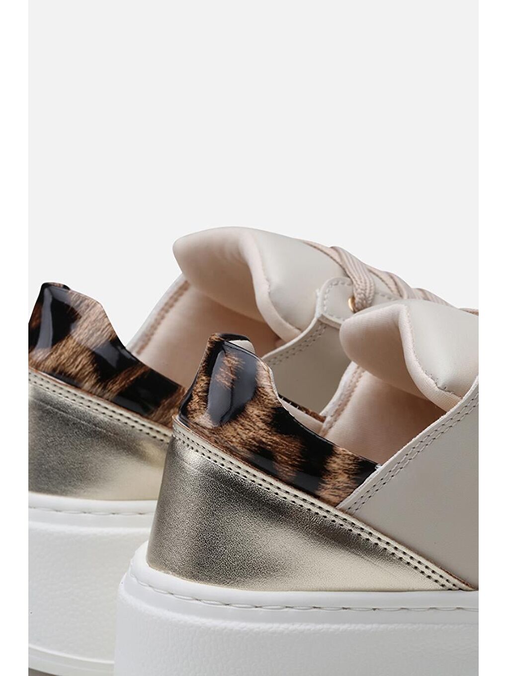 Bej Kadın Günlük Ayakkabı-4