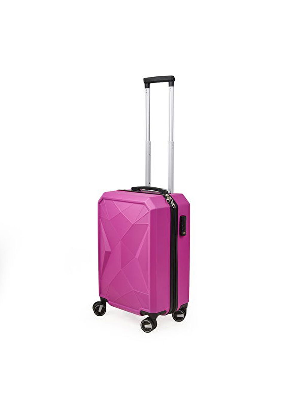 Travel Star Kabin Boy ABS Valiz - Pembe- 57x37x23 cm-2