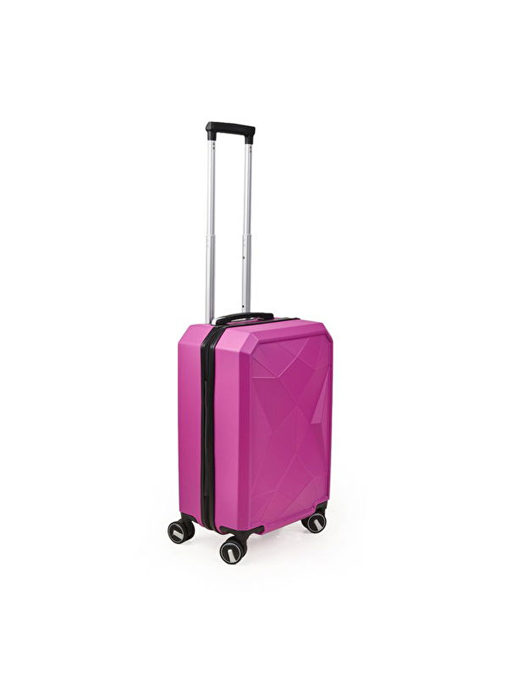 Travel Star Kabin Boy ABS Valiz - Pembe- 57x37x23 cm-5
