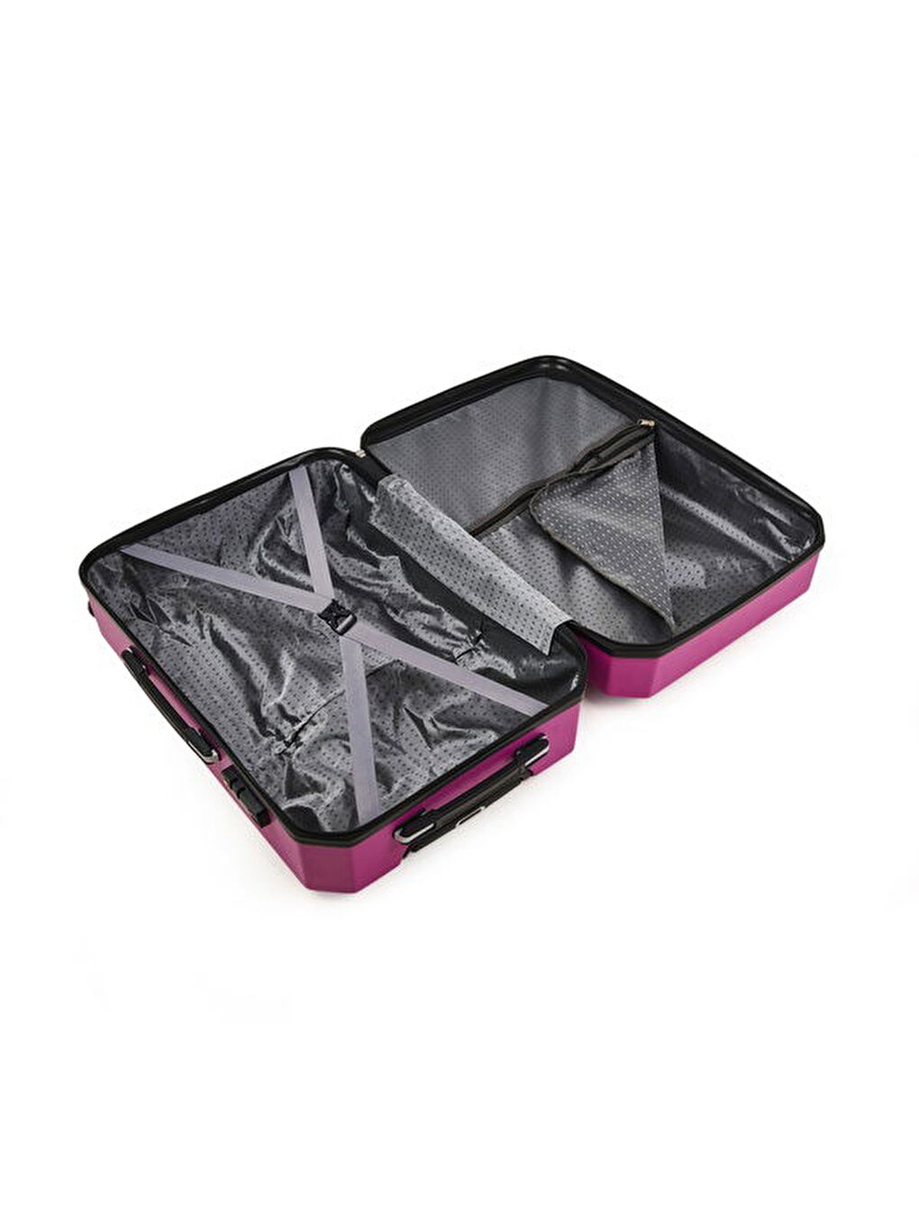 Travel Star Kabin Boy ABS Valiz - Pembe- 57x37x23 cm-6