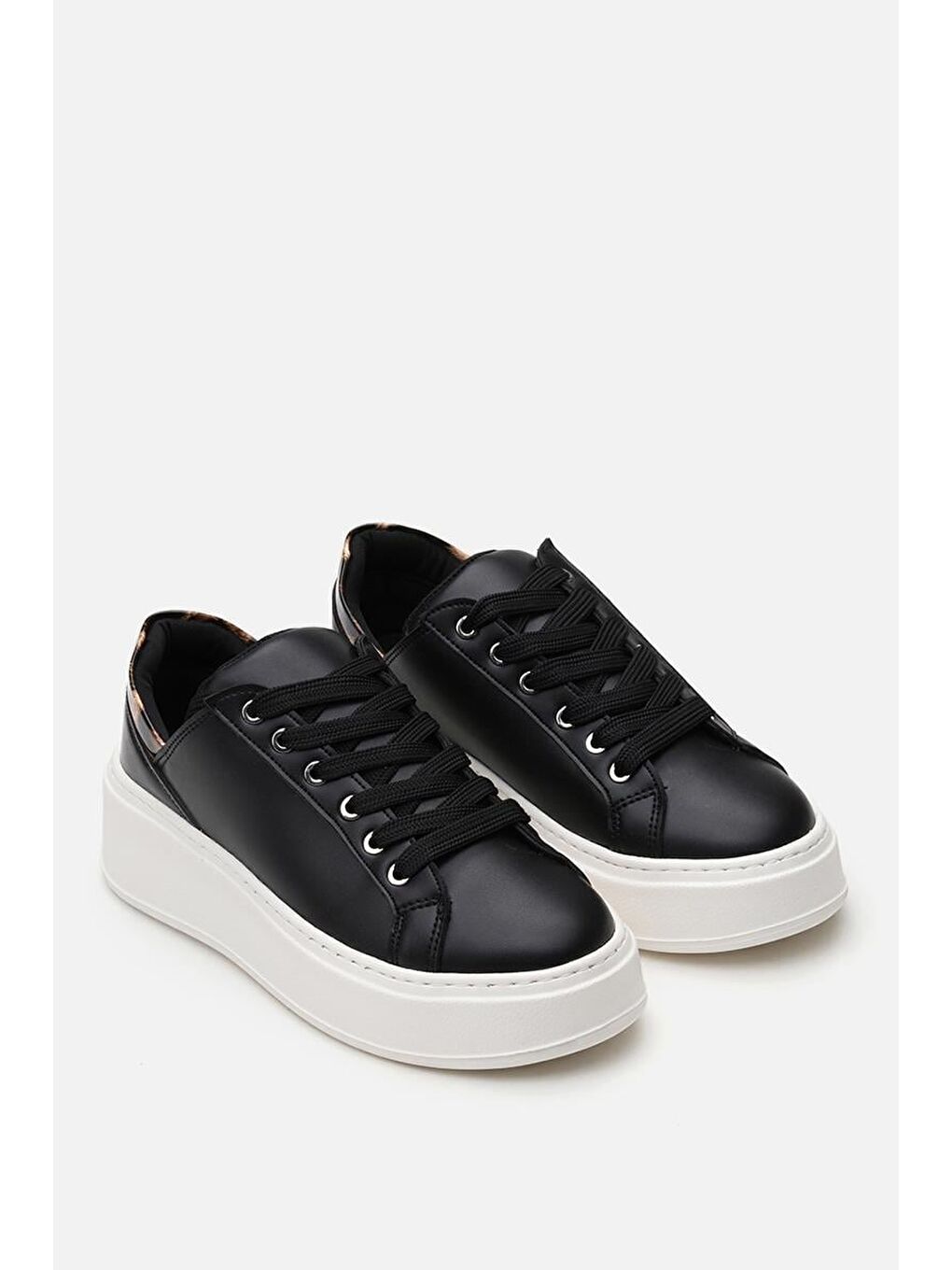 Siyah Kadın Günlük Ayakkabı-1