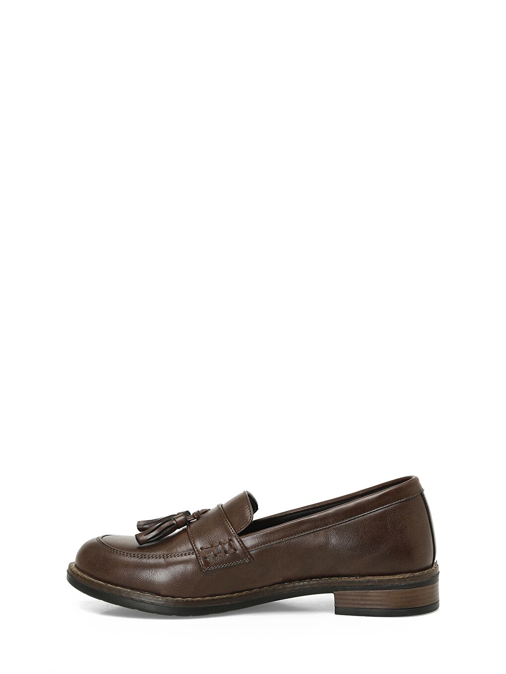 Kahverengi 324011.Z 4PR Taba Kadın Loafer-2
