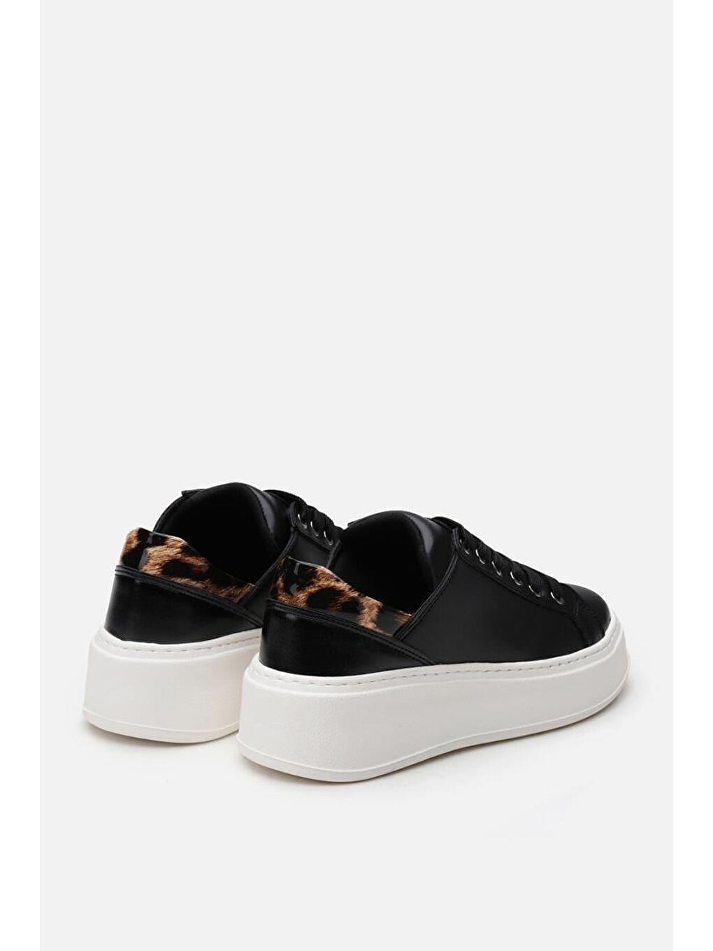 Siyah Kadın Günlük Ayakkabı-4