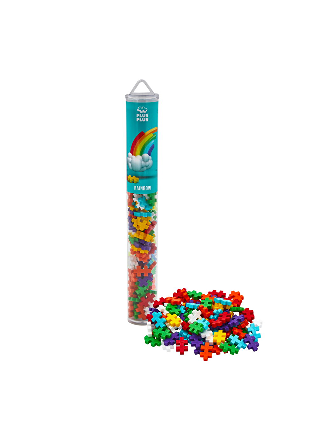 Plus-Plus Rainbow Mix (100 Parça Tüp)