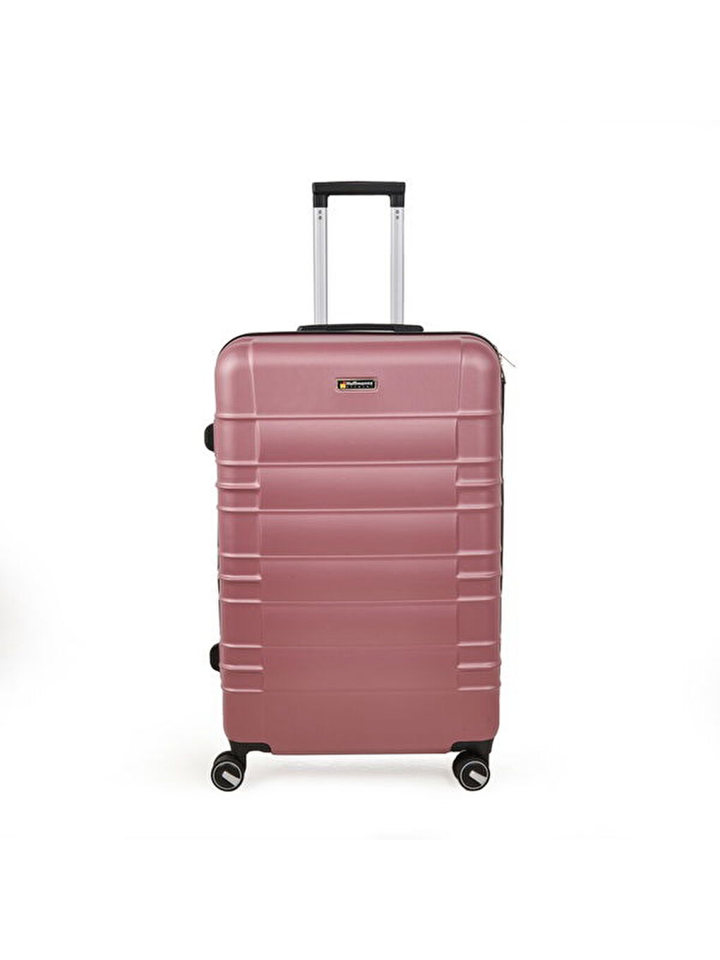 Pembe Travel Star Büyük Boy ABS Valiz - Gülkurusu - 76x52x30 cm