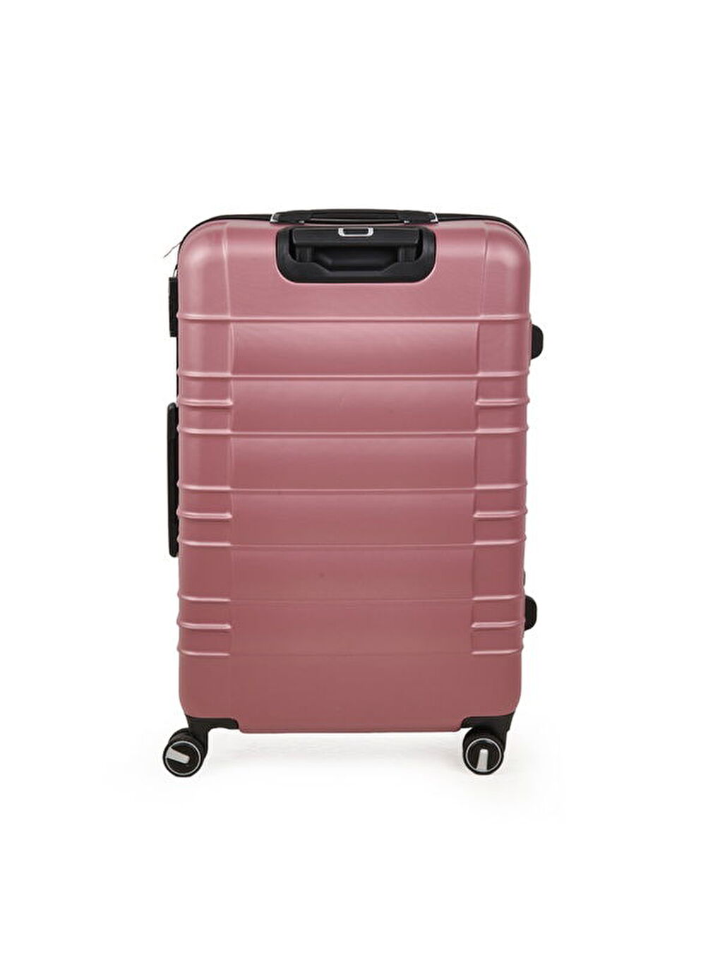 Pembe Travel Star Büyük Boy ABS Valiz - Gülkurusu - 76x52x30 cm-1