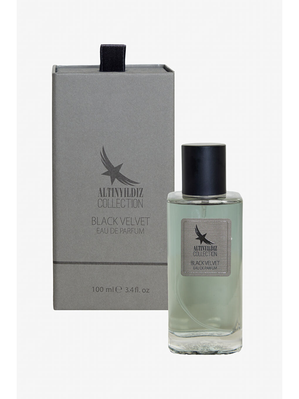 Erkek Siyah Özel Hediye Kutulu Black Velvet EDP 100 ml Parfüm