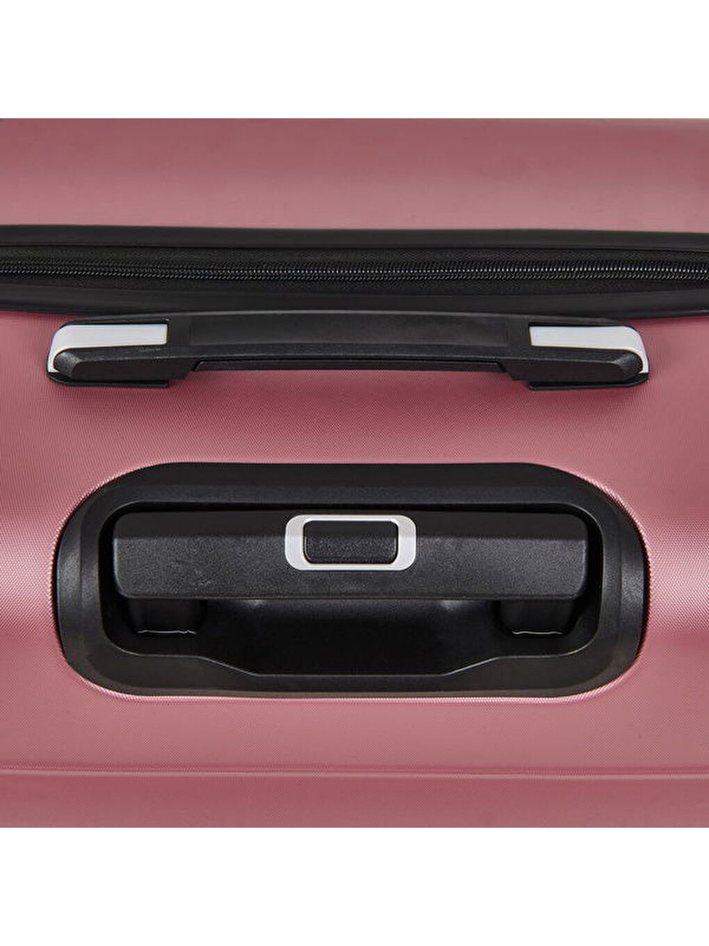 Pembe Travel Star Büyük Boy ABS Valiz - Gülkurusu - 76x52x30 cm-3