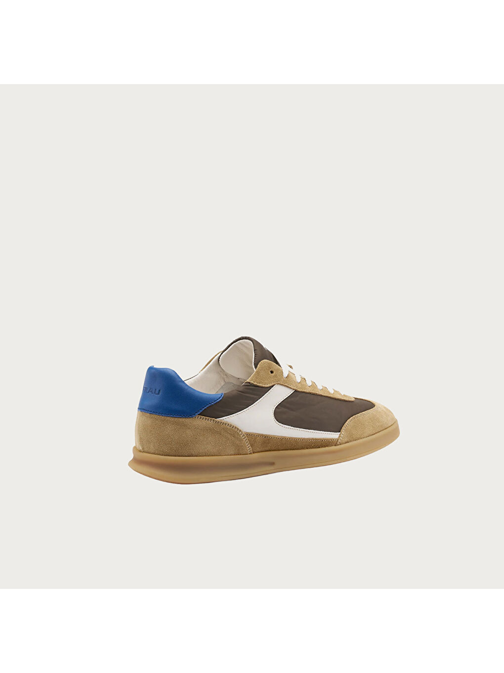 Kahverengi Erkek Sneaker 22D1 VELOURnylon AVENAfango-2