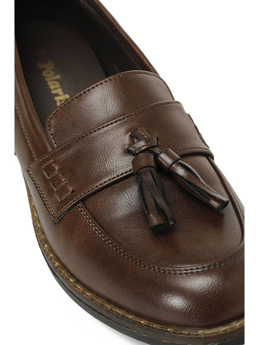Kahverengi 324011.Z 4PR Taba Kadın Loafer-6