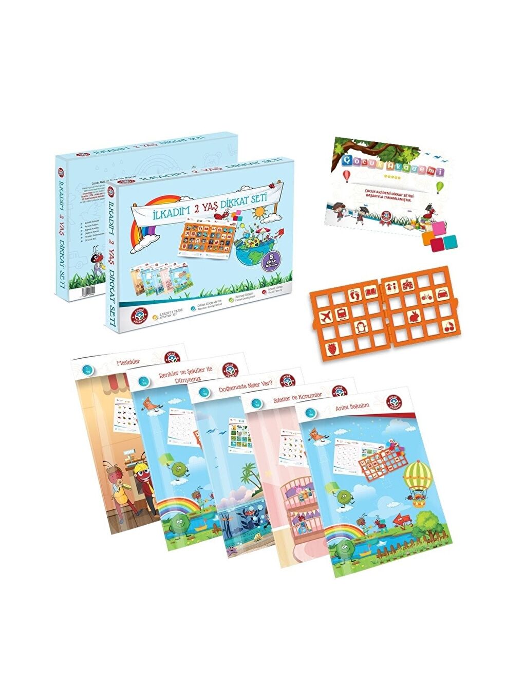 2 Yaş Ve 3 Yaş Dikkat Seti-1