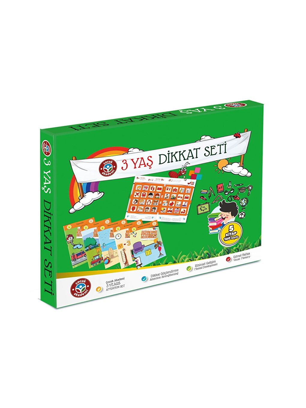 2 Yaş Ve 3 Yaş Dikkat Seti-3