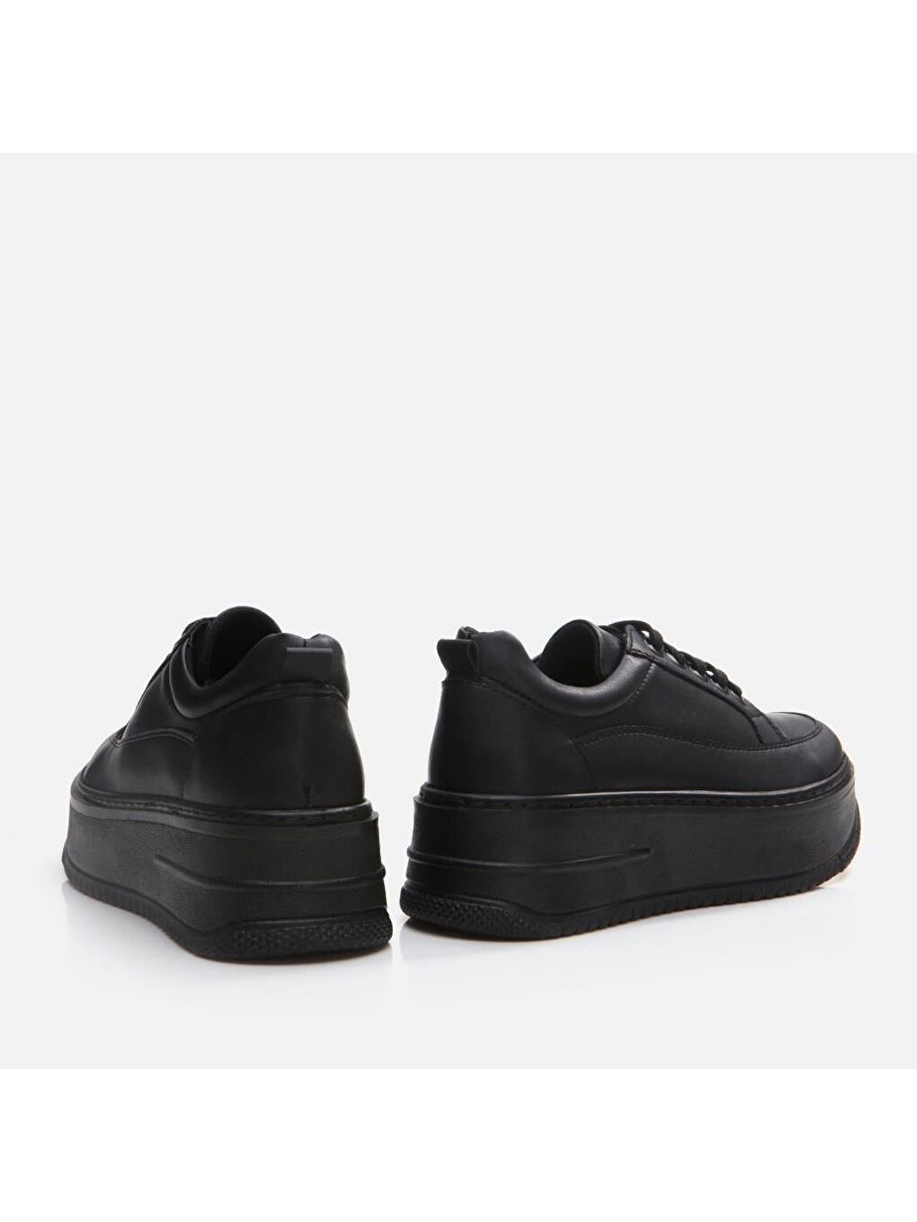 Siyah Kadın Spor Ayakkabı-4