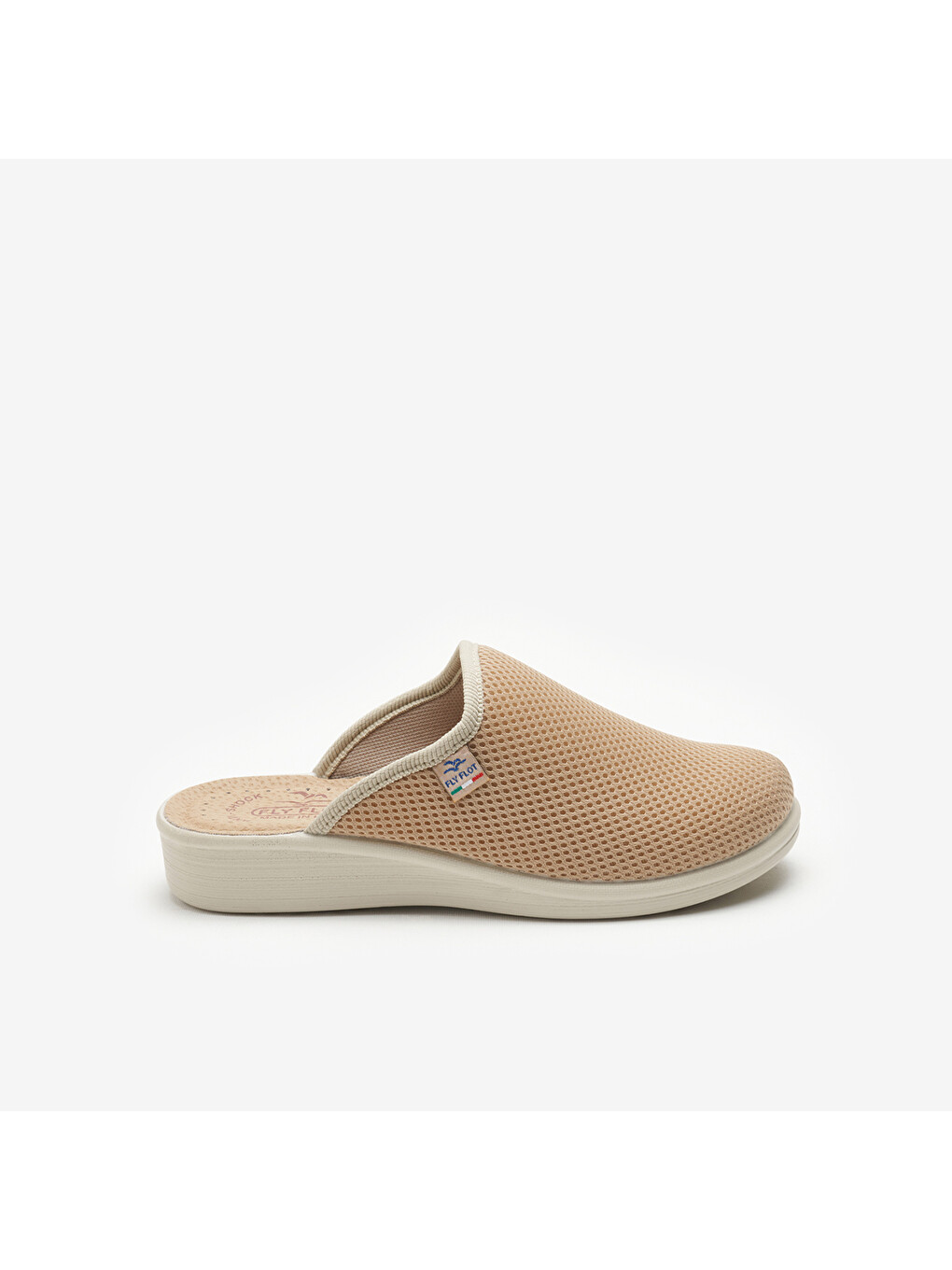 Bej Kadın Terlik 83 368 Fe Cloth 6009-beige