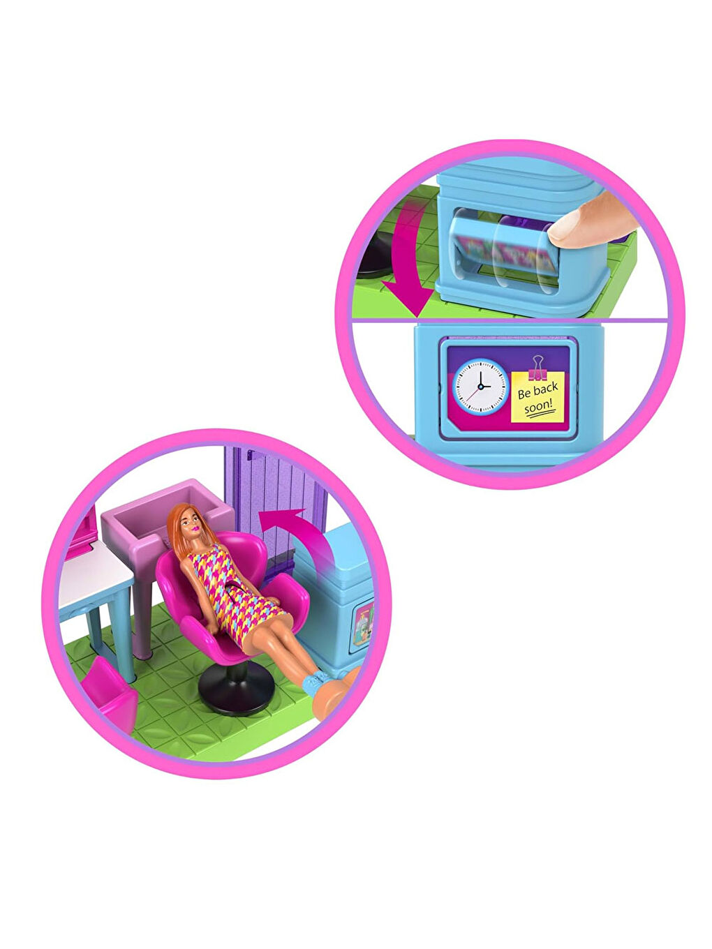 Barbie Mini BarbieLand Bebek ve Oyuncak Seti Serisi JCR29-JCR32-2