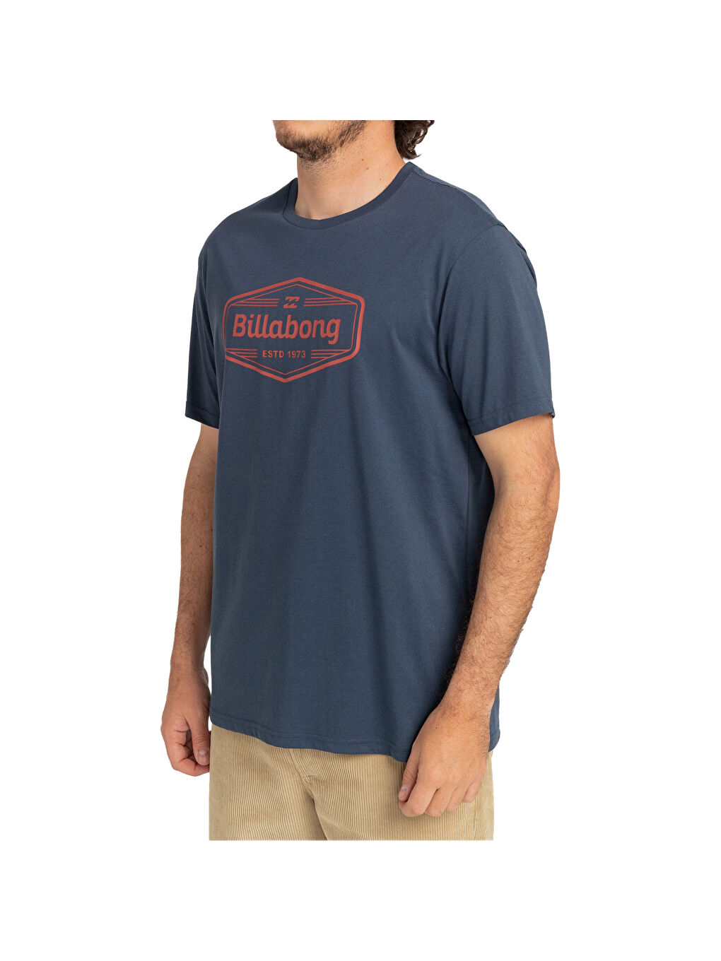 Lacivert Trademark Ss Erkek Mavi Tişört-3