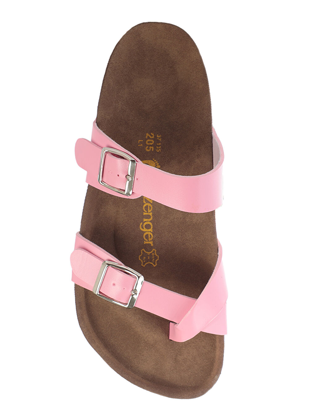 LARA Kadın Parmak Arası Pembe Terlik-4