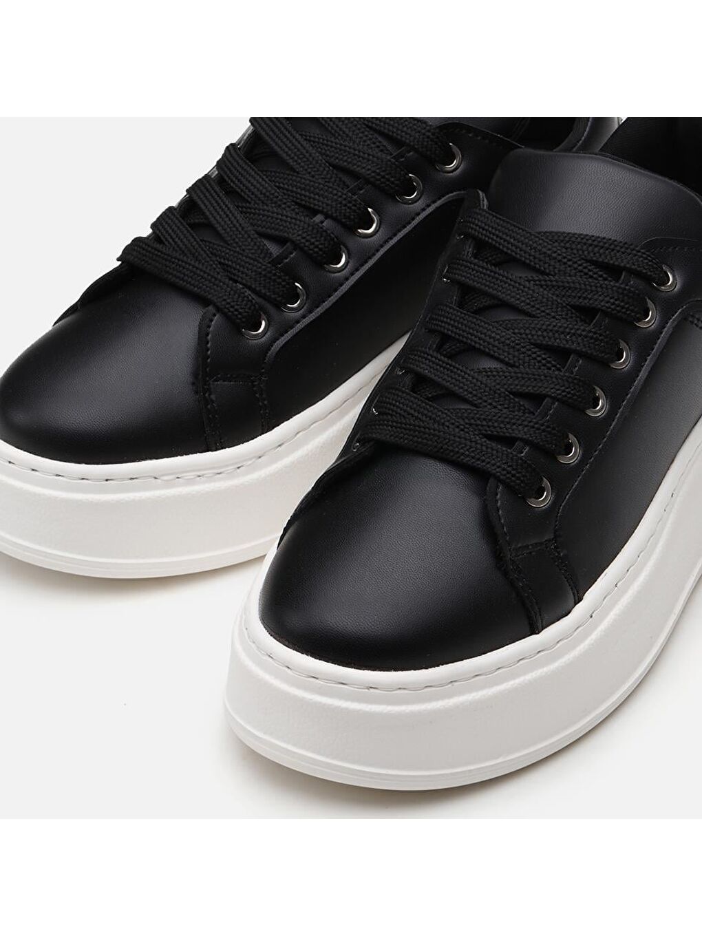 Siyah Kadın Günlük Ayakkabı-6