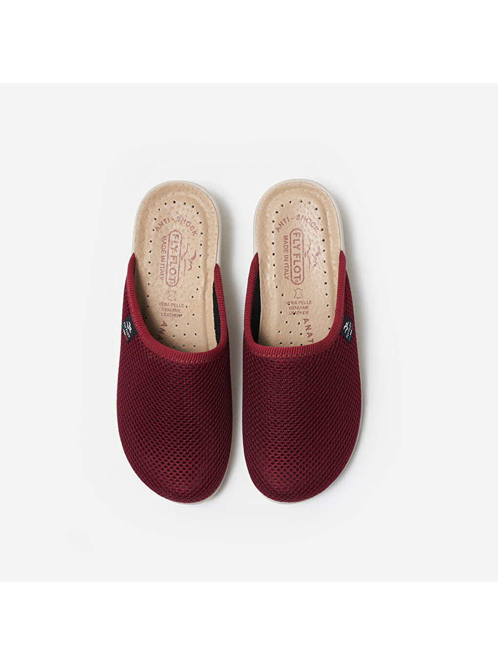 Kadın Terlik T4 368 Fe Anoia Cloth Slipper 6037-avio / 6014-bordo-4