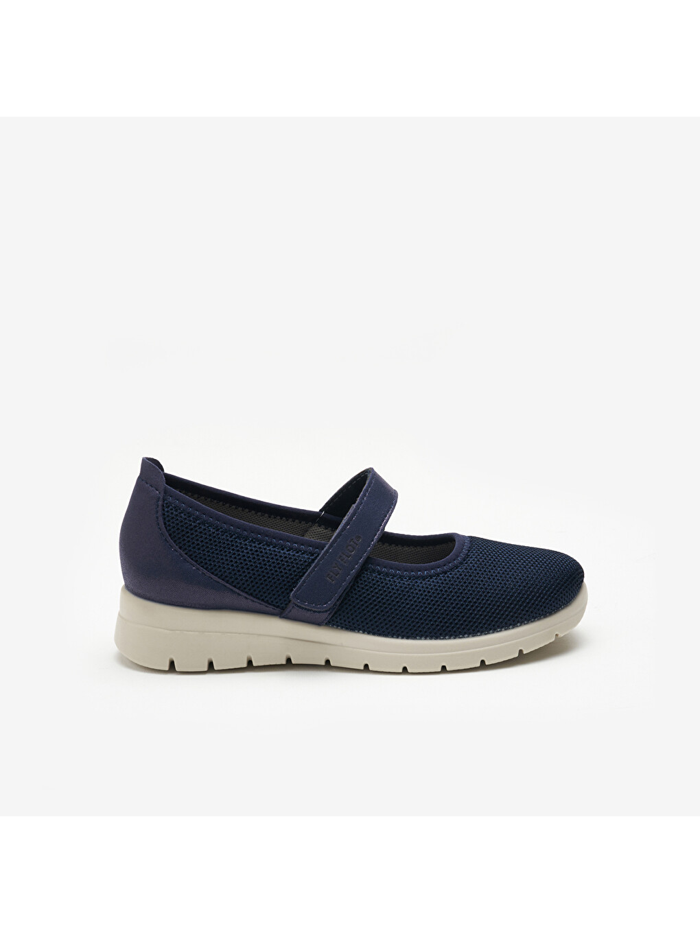 Lacivert Kadın Babet 27 B87 Sx Carema Cloth Slipper Cloth