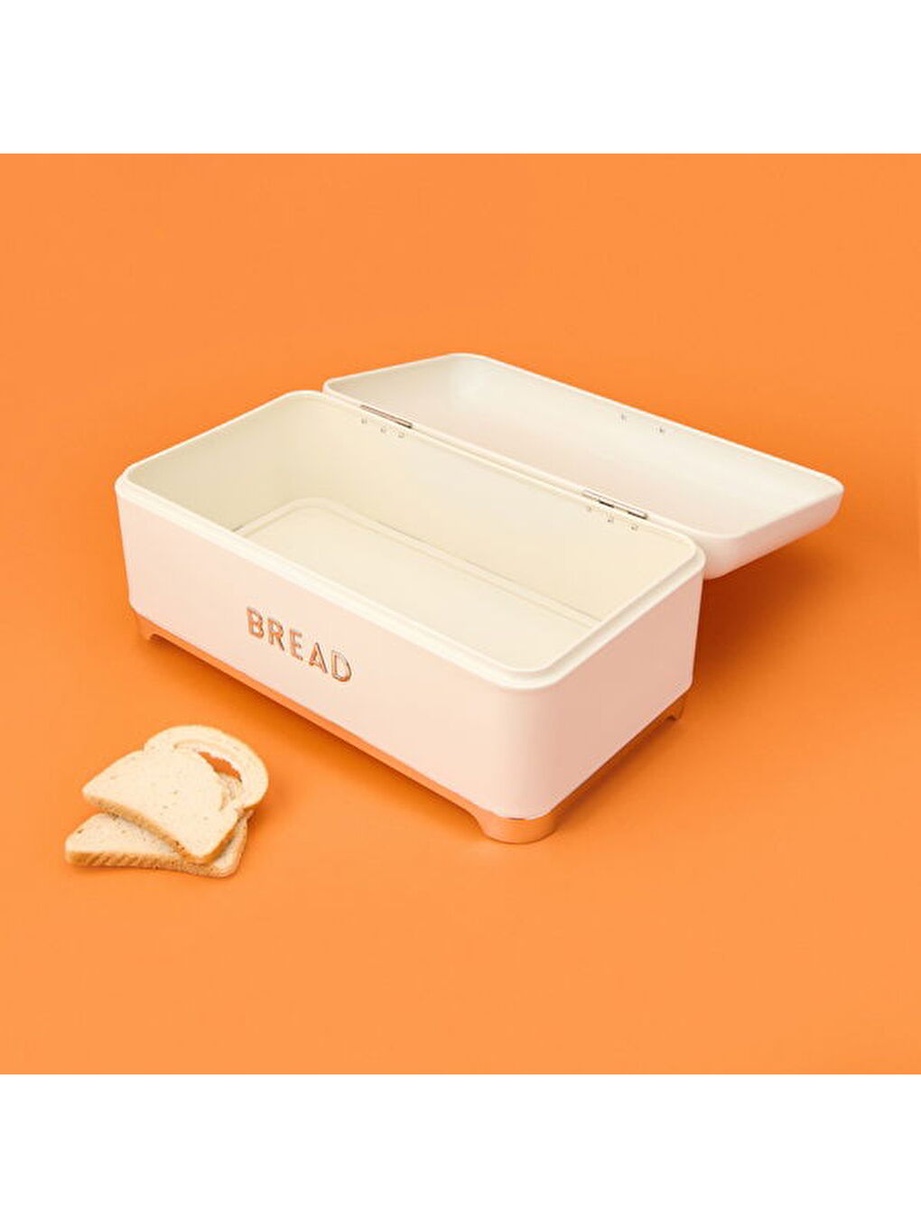 Ekru Galvaniz Ekmek Kutusu - Krem - 10 lt-2