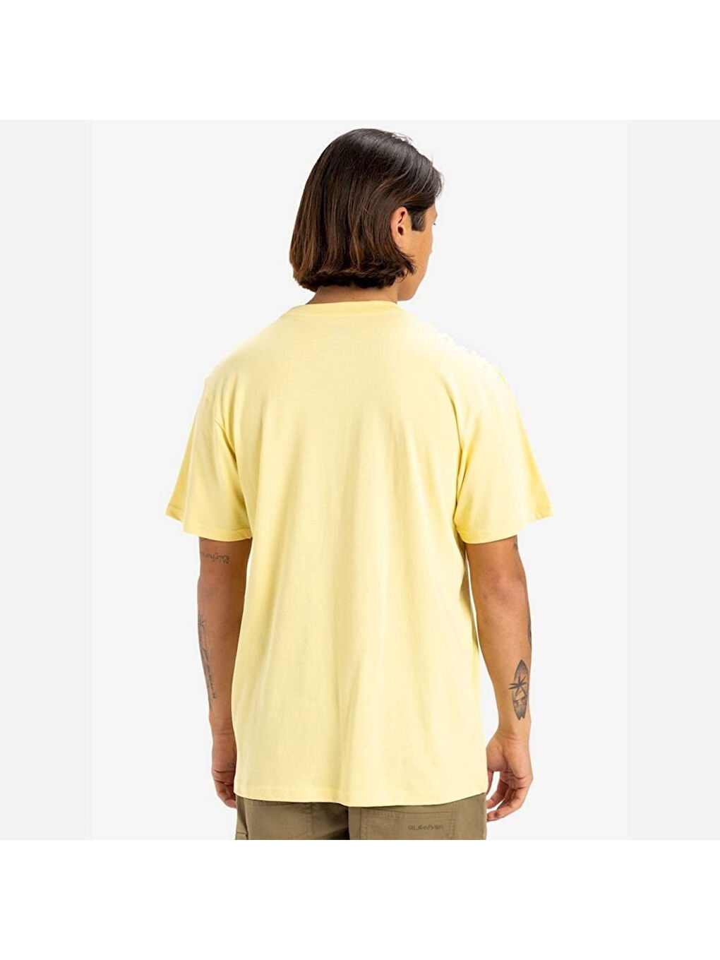 Locked Up Erkek Sarı Yuvarlak Yaka Tişört-1