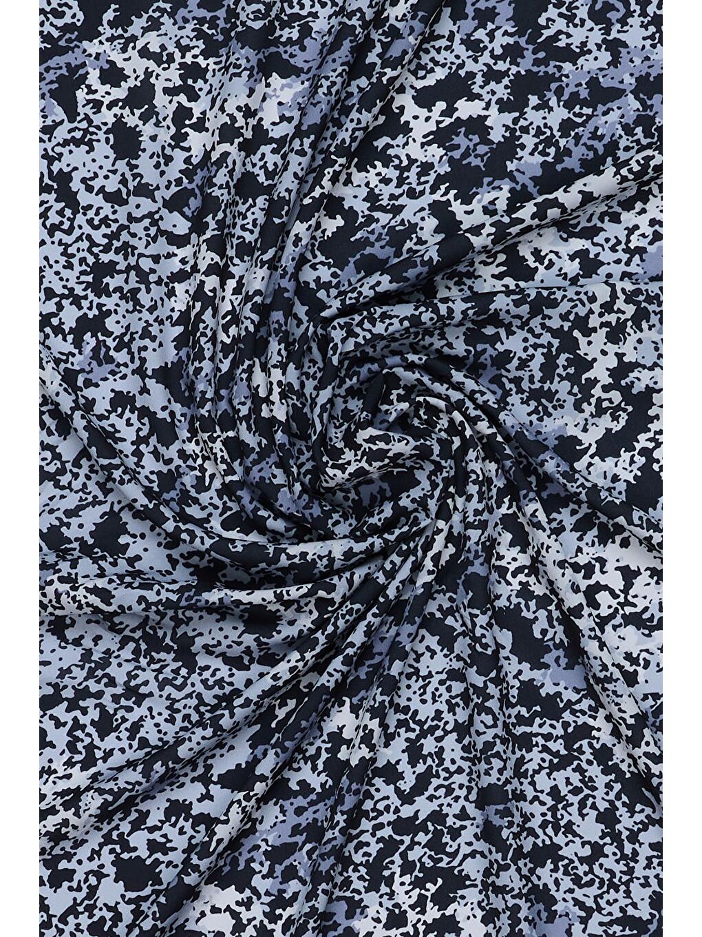 Siyah Daily Print Şal Safari Desenli-4