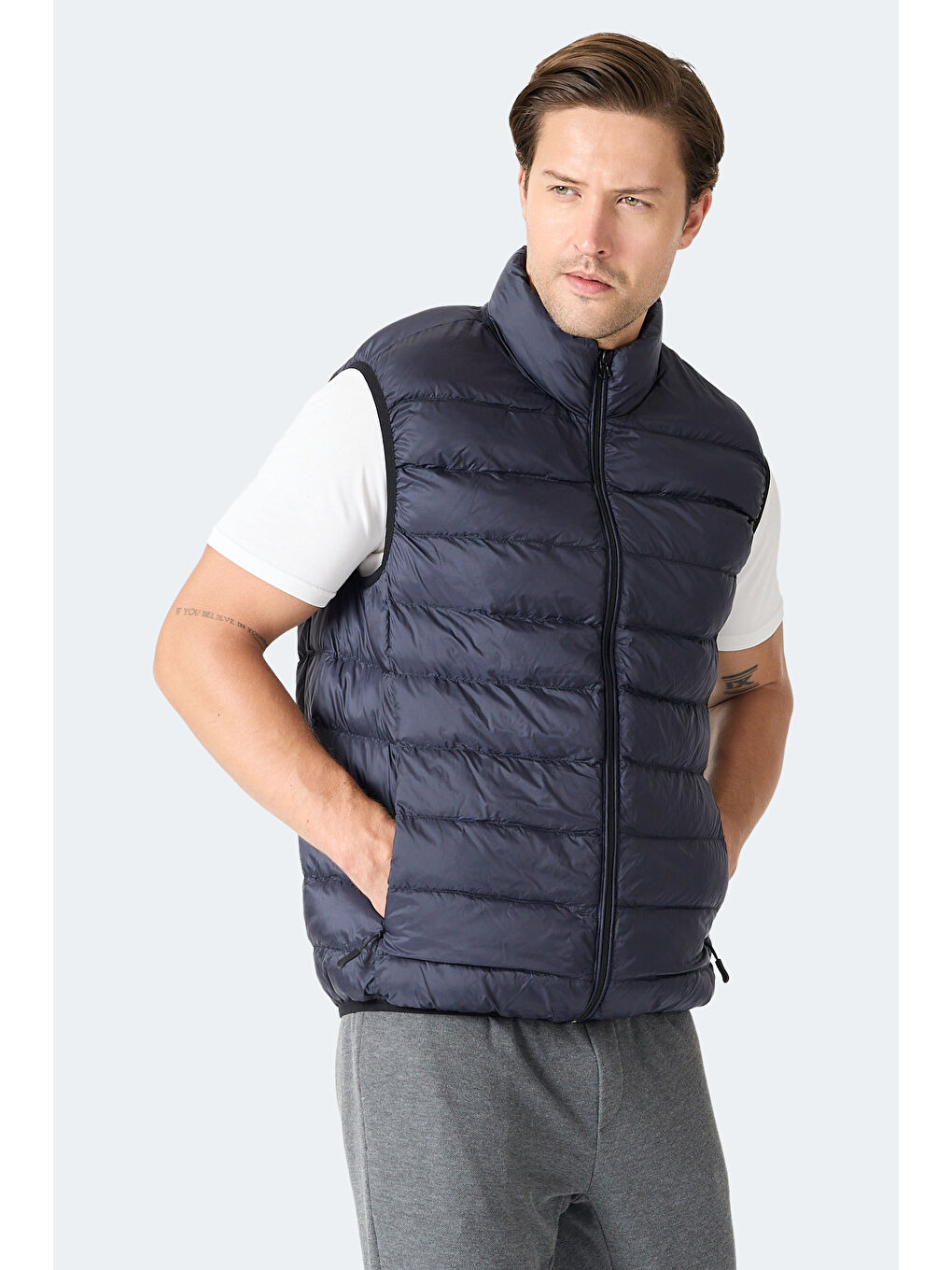 BARROS Erkek Lacivert Yelek-2