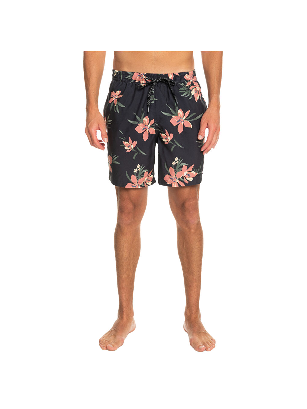 Siyah Erkek Volley Short Buffalo North Seas Gri-1