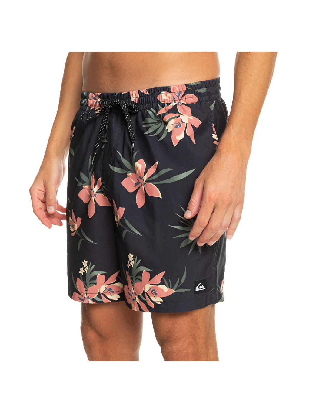 Siyah Erkek Volley Short Buffalo North Seas Gri-3