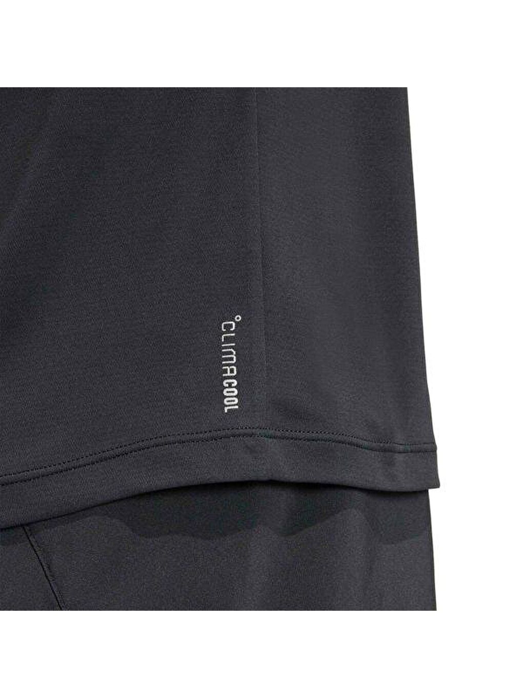 Running Essentials Erkek Siyah Yuvarlak Yaka Atlet-1