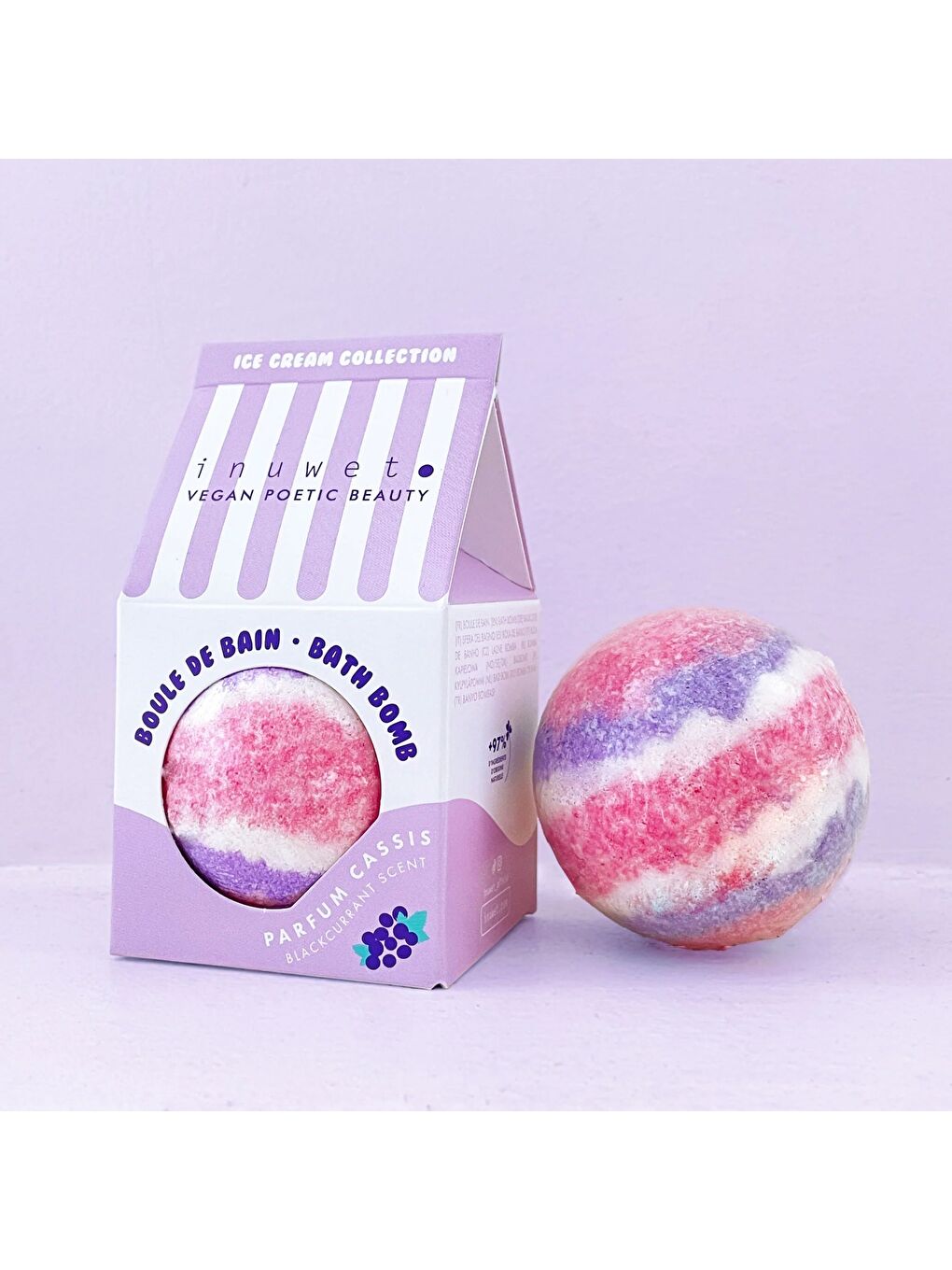Icecream Böğürtlen Banyo Bombası-3