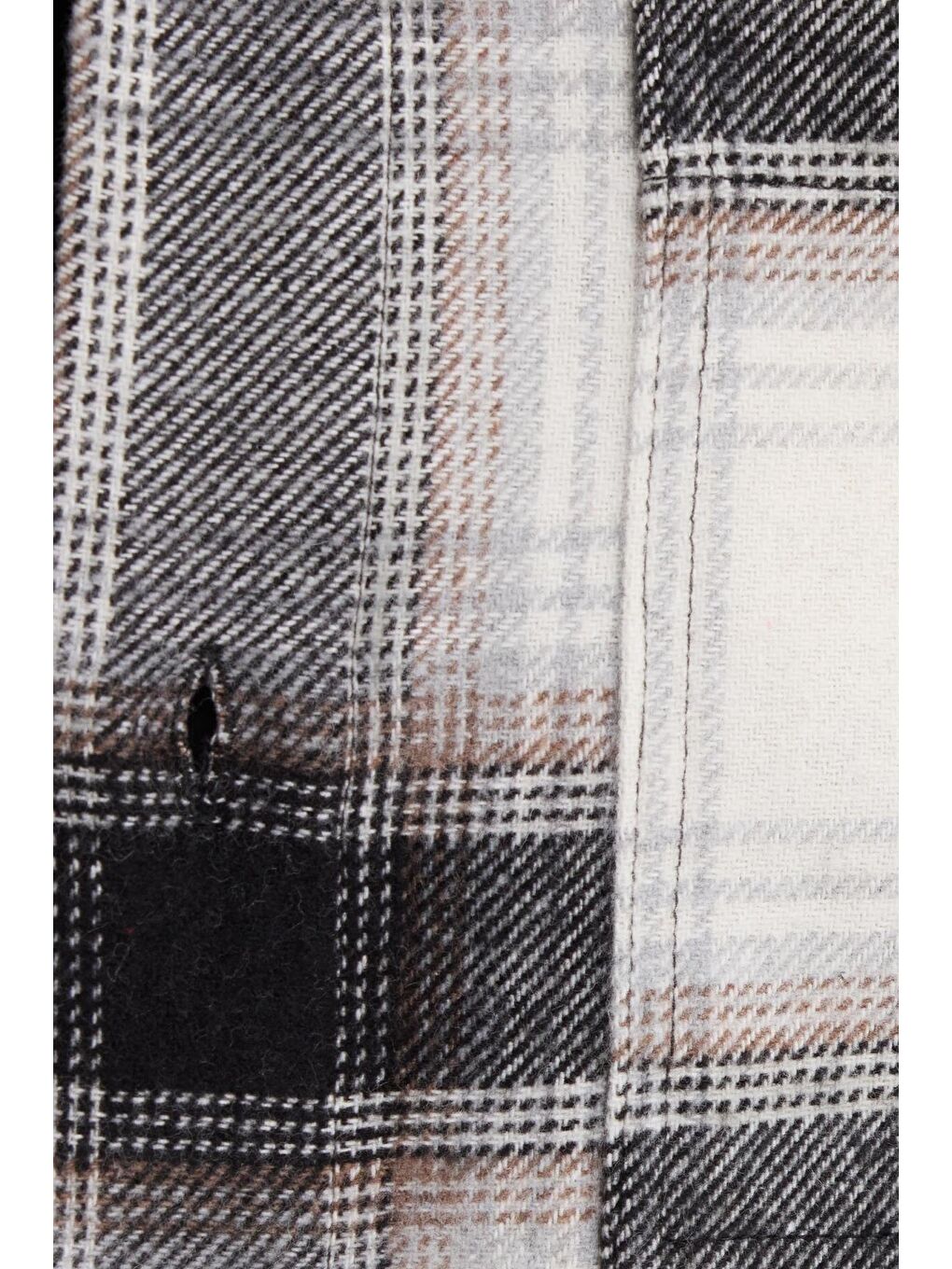 Karışık Erkek Regular Fit Normal Kesim Çift Cepli Kışlık Oduncu Kareli Gömlek-5