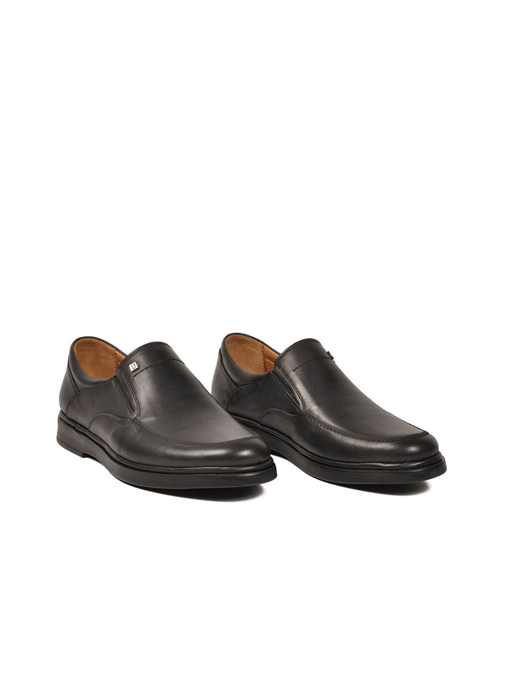 Siyah Hakiki Deri Erkek Casual Ayakkabı 332 M-2