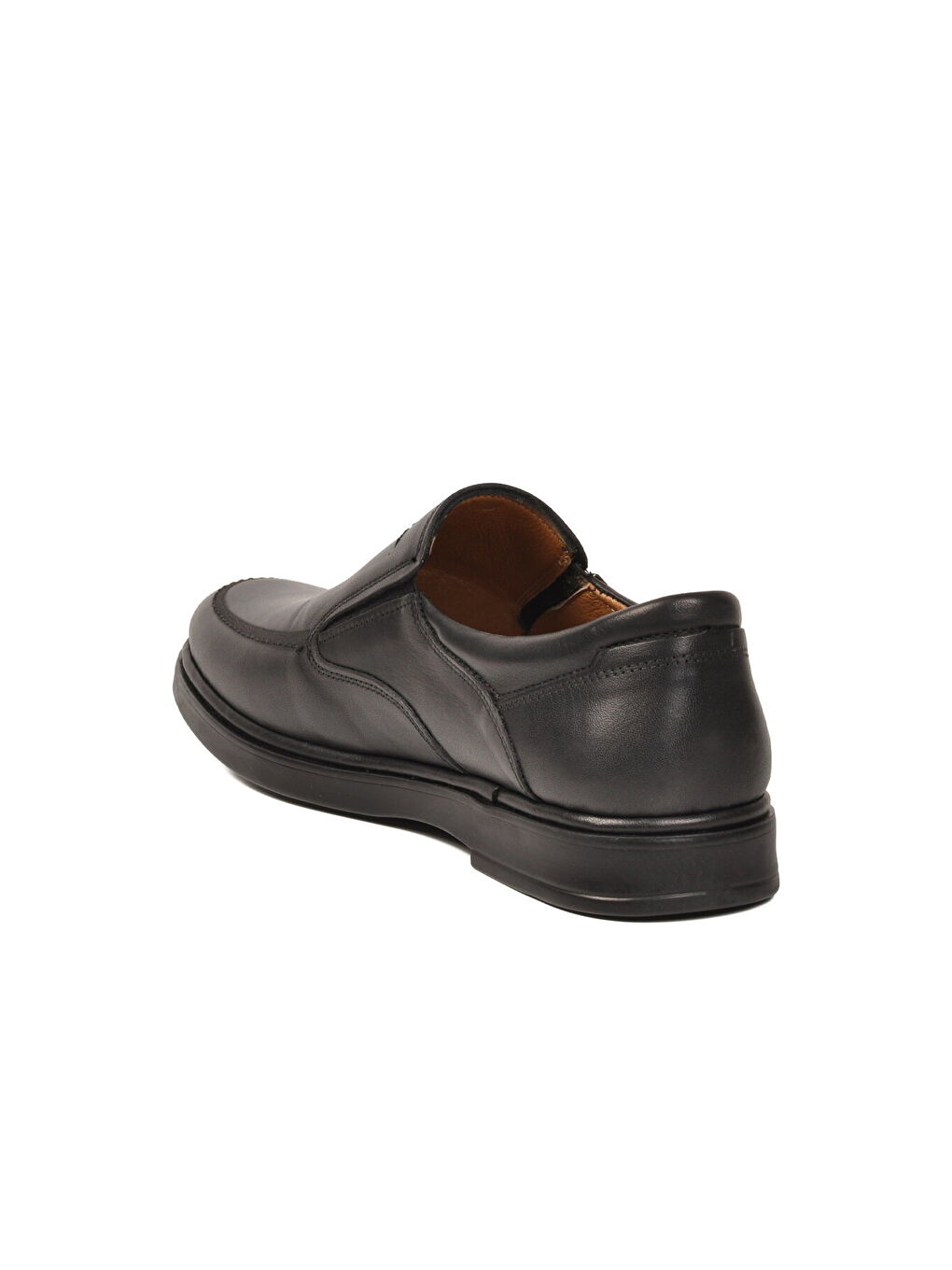 Siyah Hakiki Deri Erkek Casual Ayakkabı 332 M-3