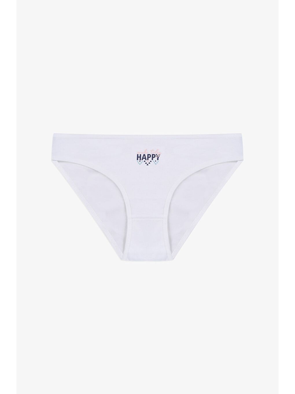 Lacivert Kadın 7'li Desenli Pamuklu Elastanlı Külot-3