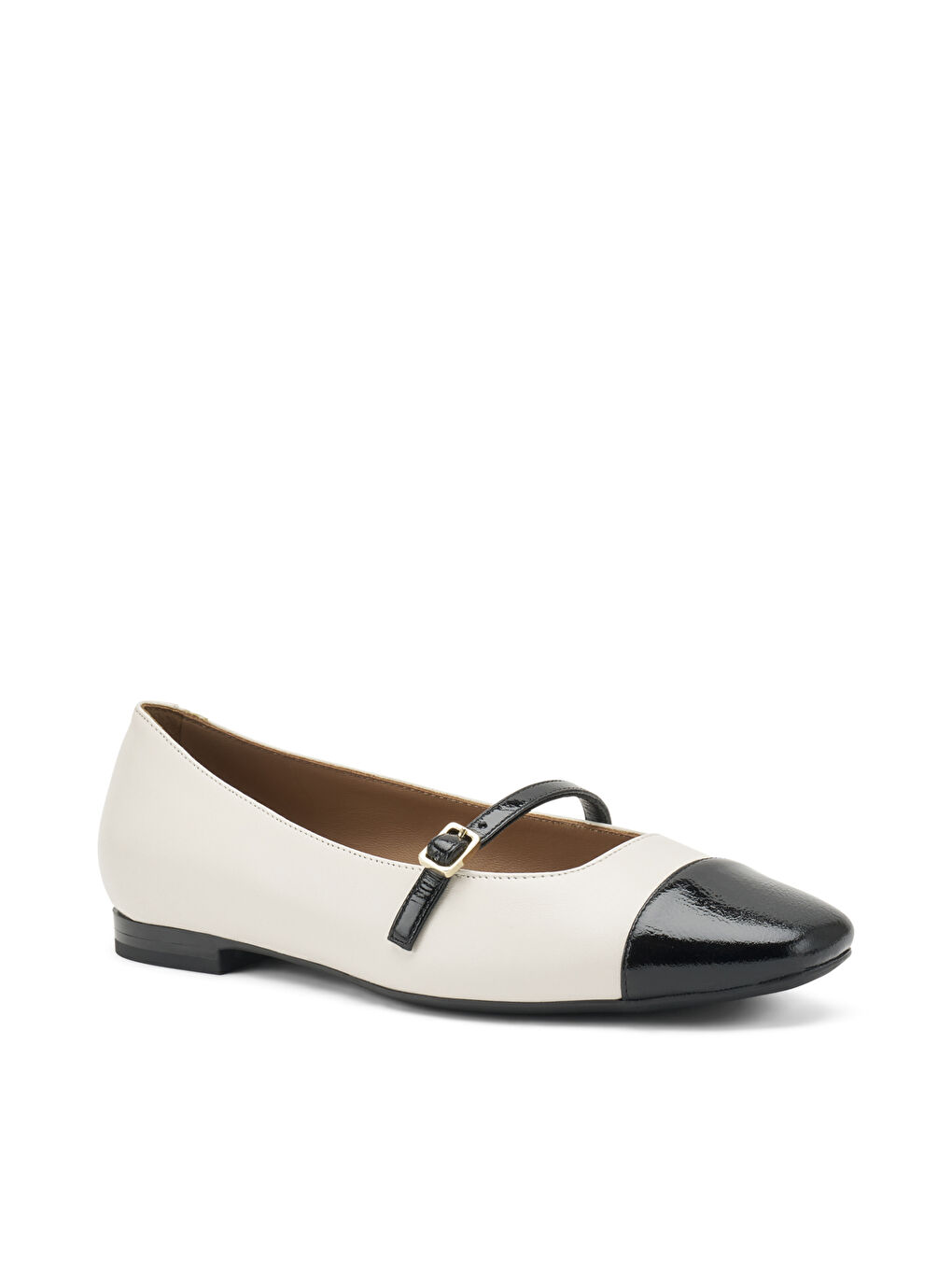 Ekru Kadın Babet 91N2 NAPPA Burro (off-white)-1