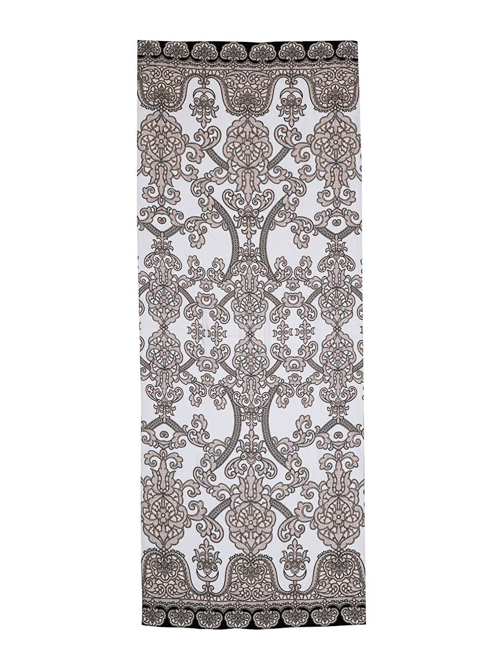 Bej Deluxe Şal Beena Desenli-1