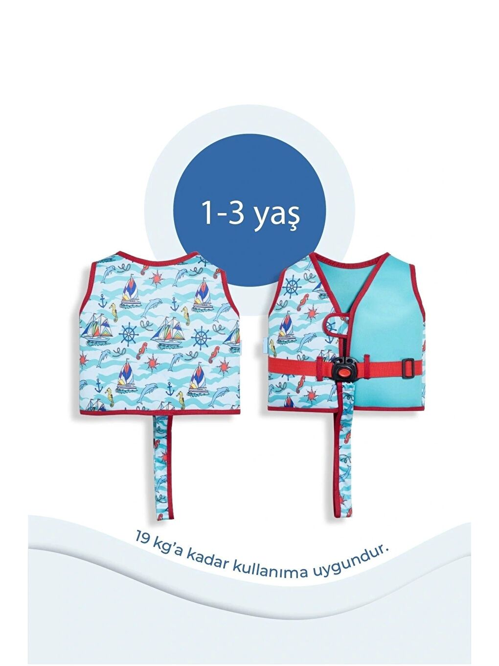 Çocuk Yüzme Yeleği/Yeşil-4