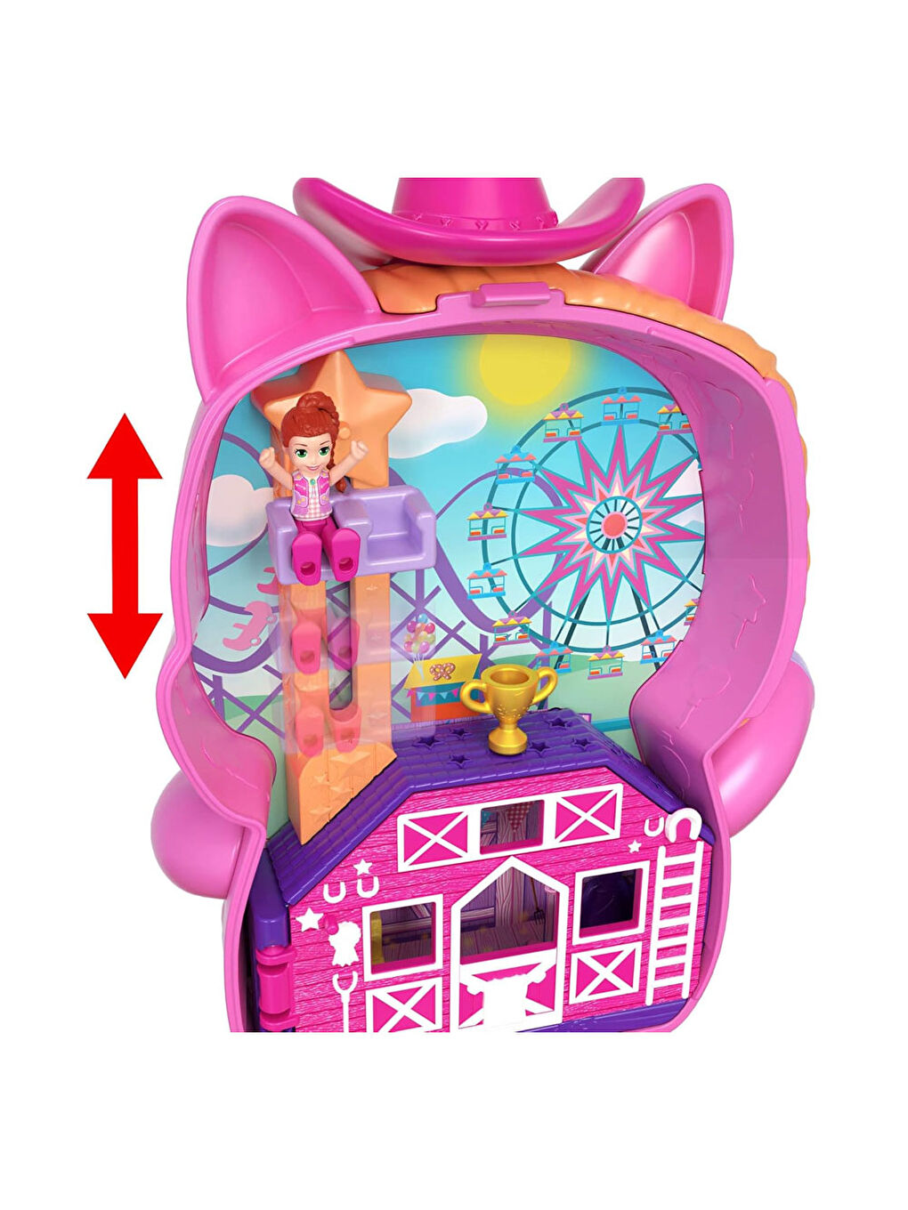 Midilliyle Rodeo Heyecanı Mikro Oyuncak Seti JCR39-3