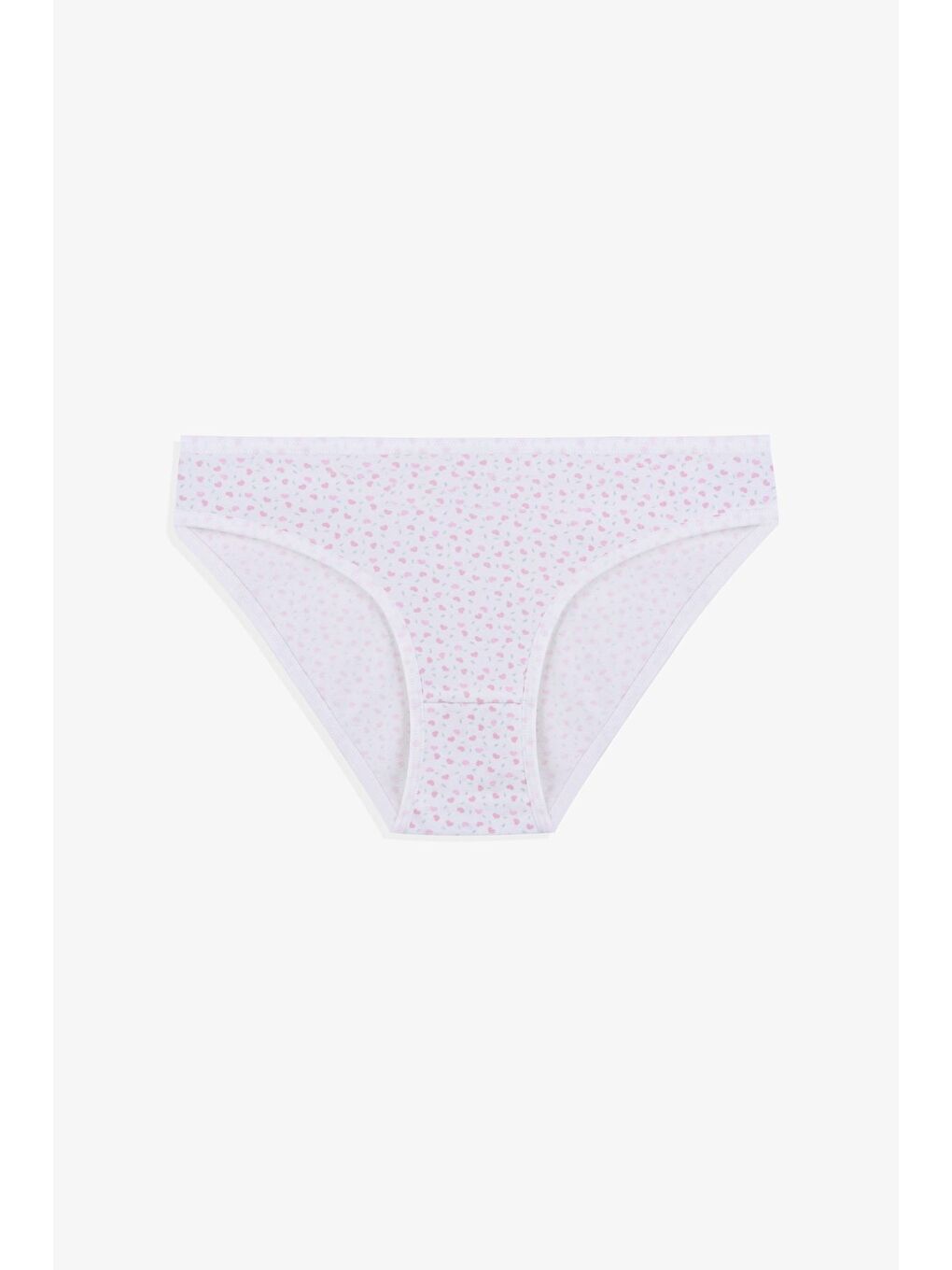 Pembe Kadın 7'li Desenli Pamuklu Elastanlı Külot-2