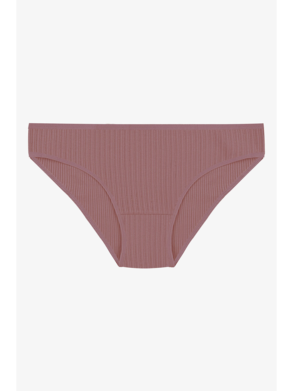 Kahverengi Kadın 7'li Desenli Pamuklu Elastanlı Külot-1