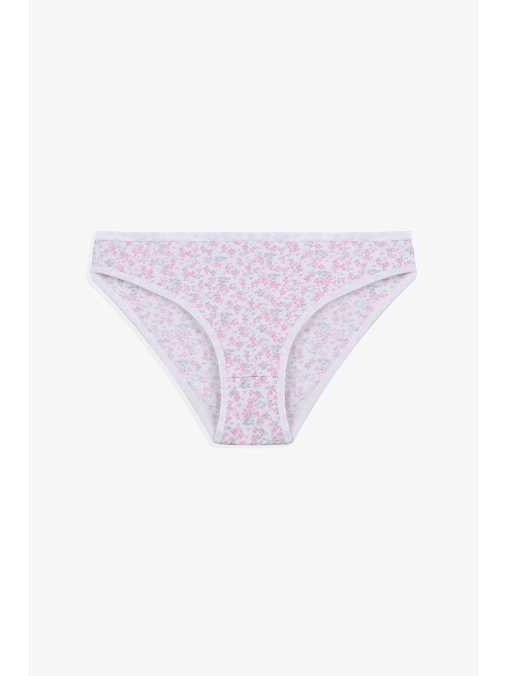 Pembe Kadın 7'li Desenli Pamuklu Elastanlı Külot-3