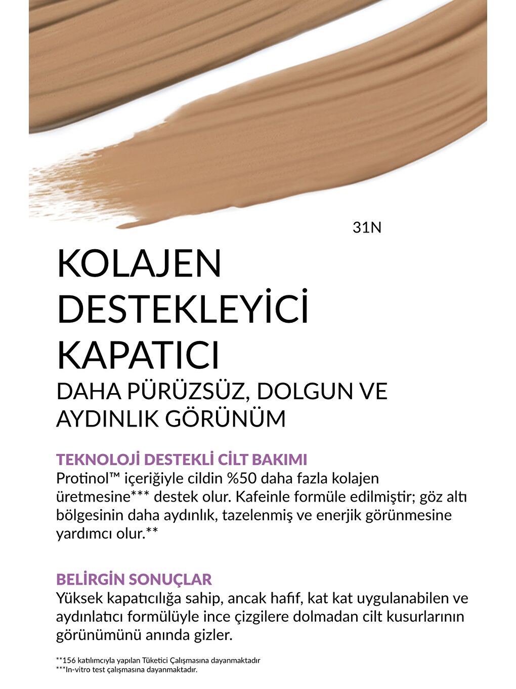 Anew Düzgünleştirici ve Tazeleyici Likit Kapatıcı 12ml - 31N Medium-2