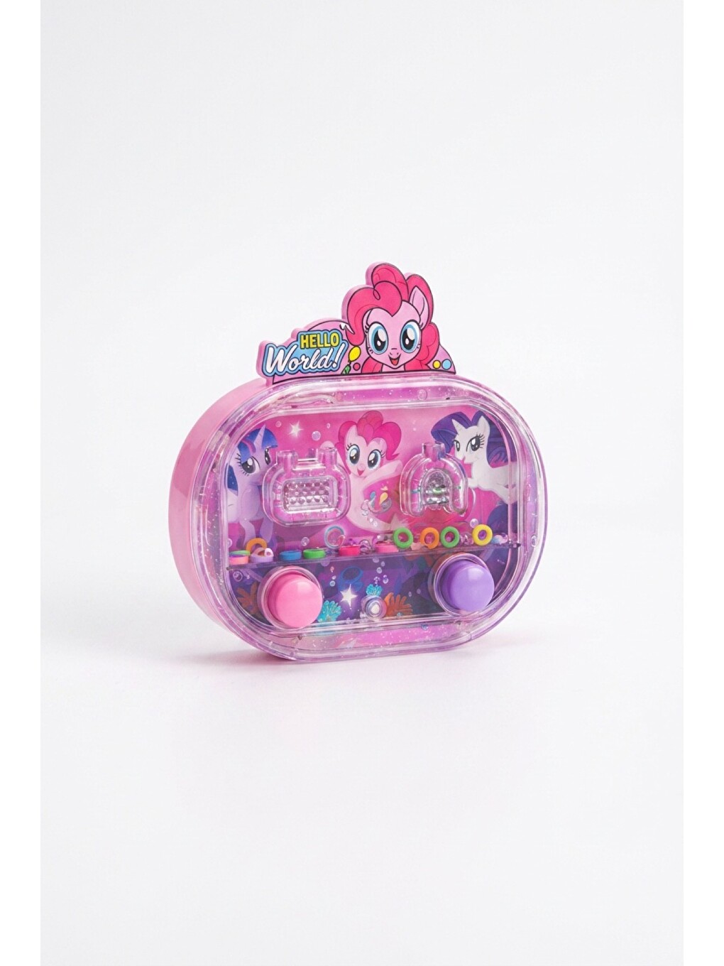 Işıklı Su Oyunu My Little Pony Suda Halka Geçirme Nostaljik El Atarisi Pilsiz Su İle Çalışan 3+ Yaş