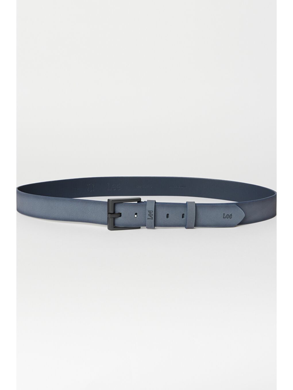 %100 Erkek Lacivert Deri Kemer