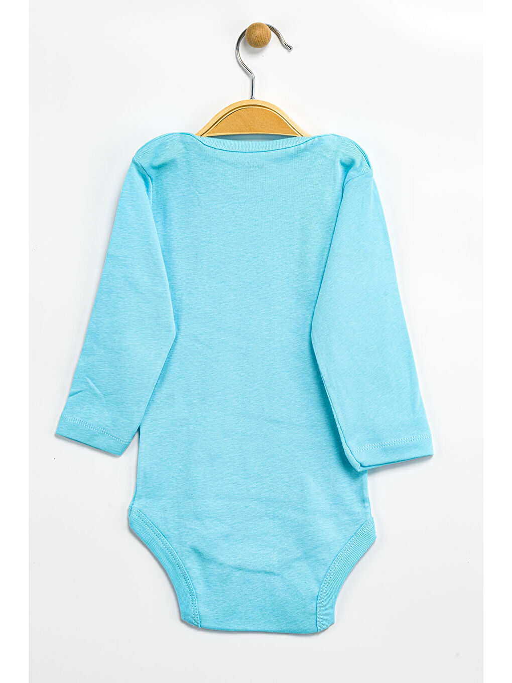 Yeşil Erkek Kız Bebek Çıtçıtlı % 100 Pamuk Body & Zıbın 0 Ay - 12 Ay-1