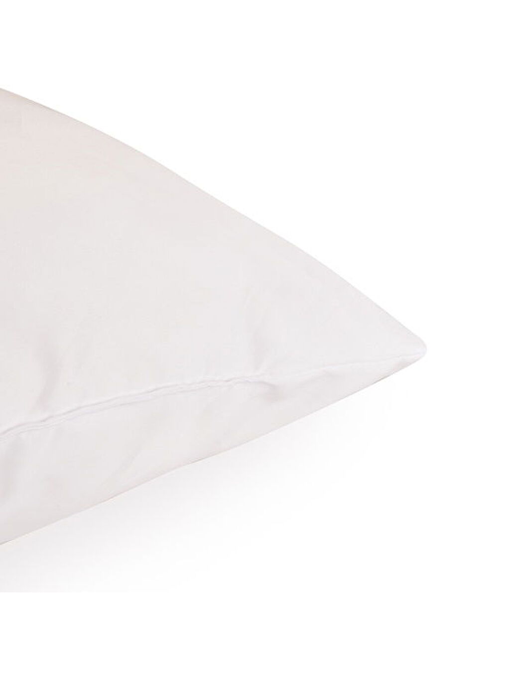 Soft Microfiber Yastık - Beyaz - 50x70 cm-1