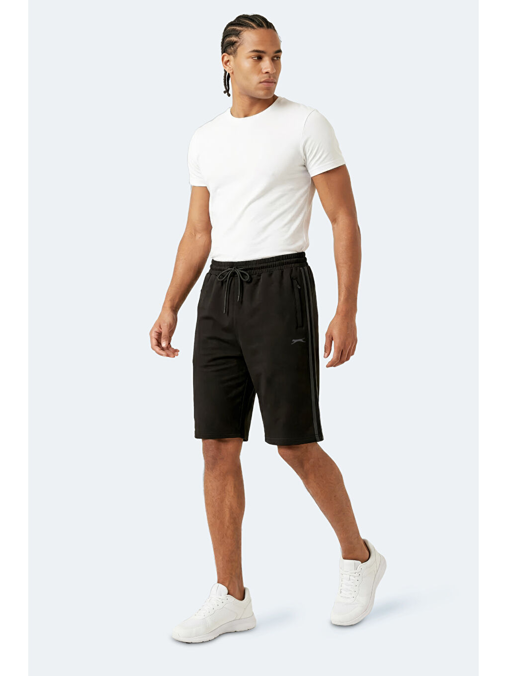 NEYRA Erkek Siyah Şort-1