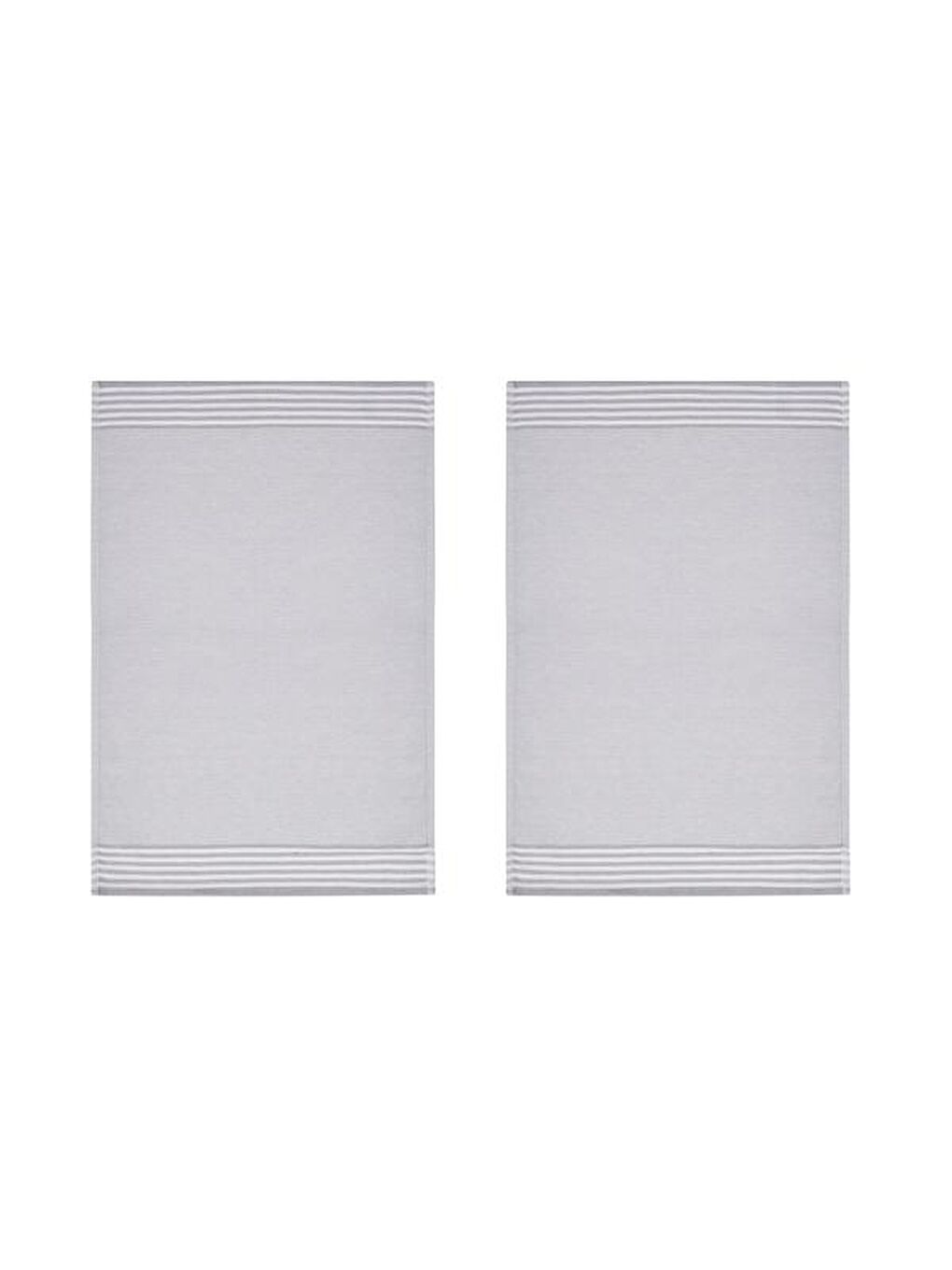 Sevilla 2'li Kurulama Bezi - Gri - 50x70 cm-1